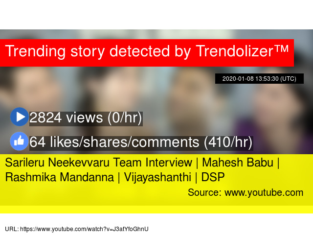 Rashmika Xnx - Sarileru Neekevvaru Team Interview | Mahesh Babu | Rashmika ...